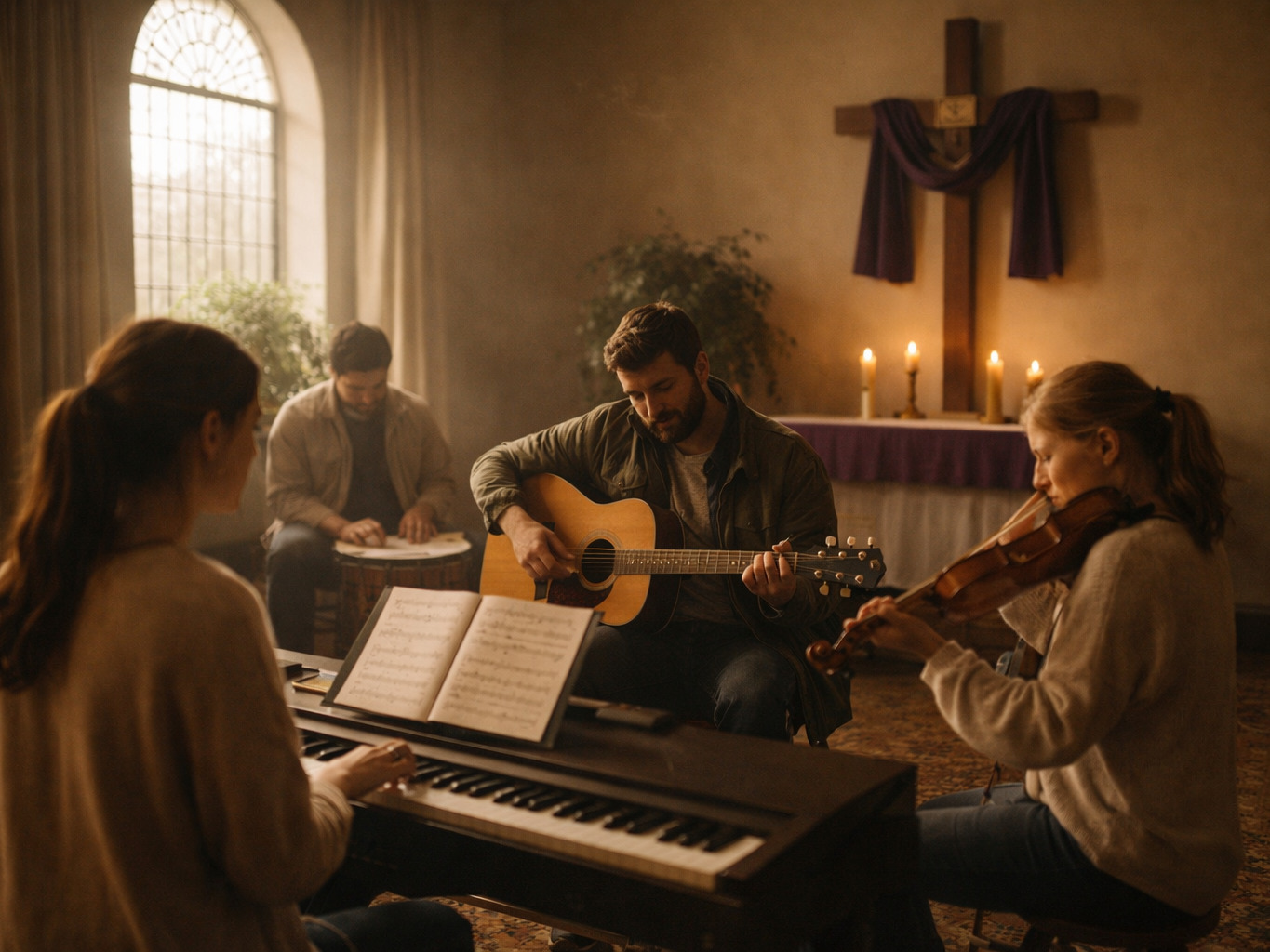 Using Backing Tracks During Lent Worship featured image