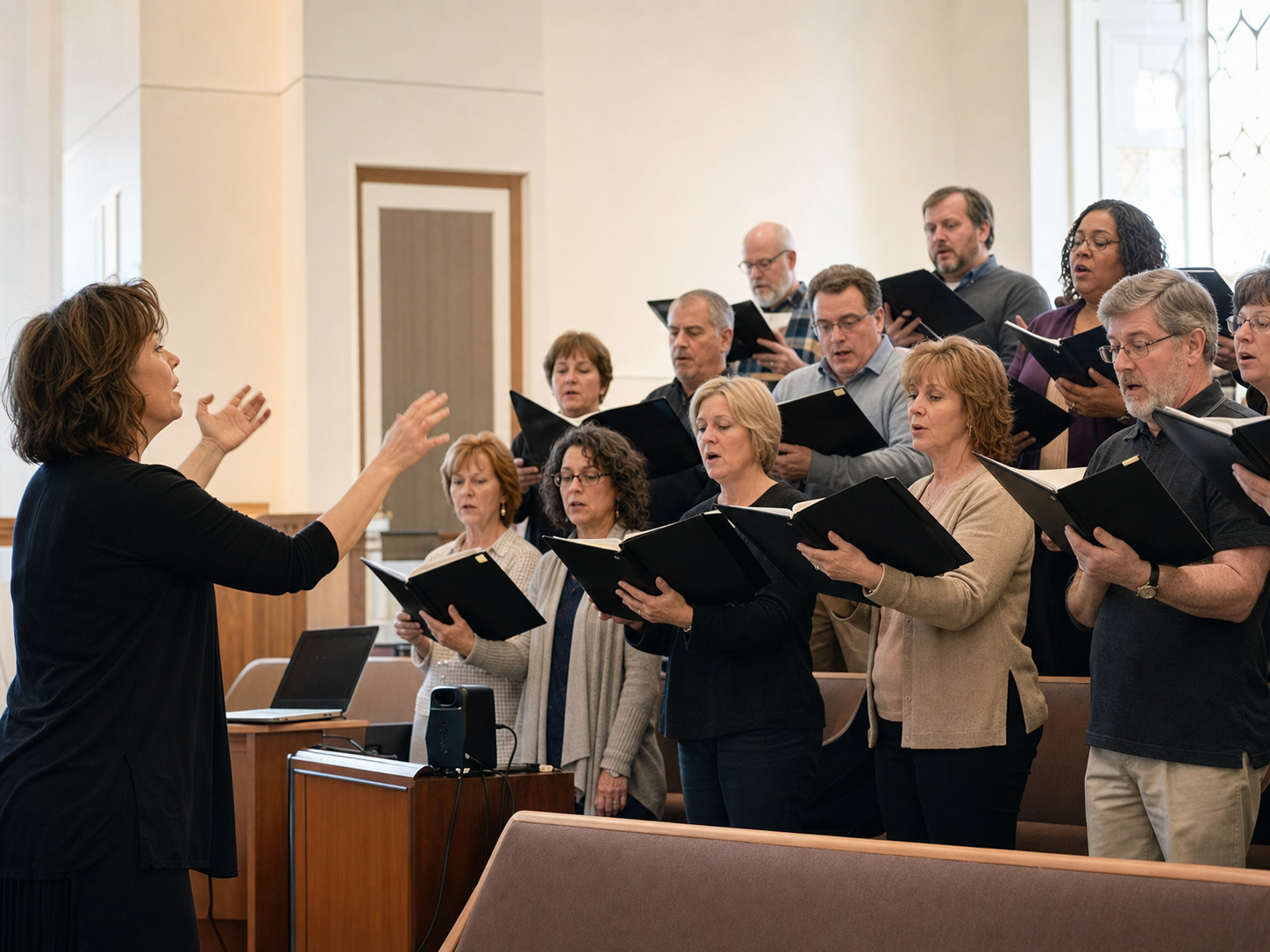 Hallelujah Chorus Works Best When the Choir Has the Same Map