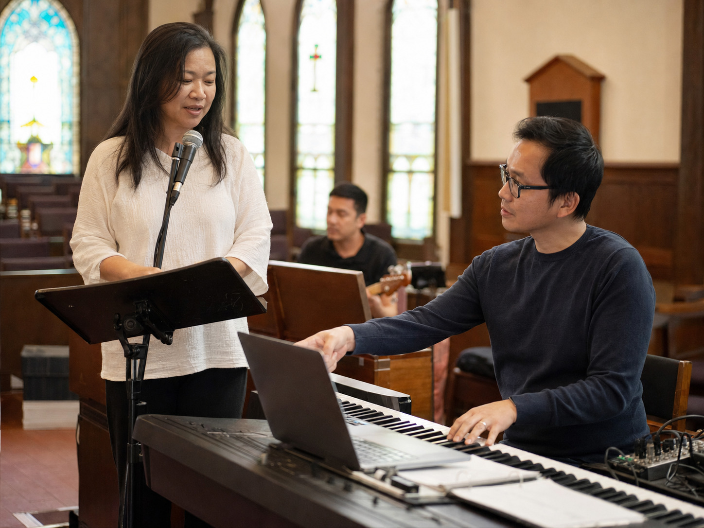 A Church Solo Works Best in the Key the Room Can Trust