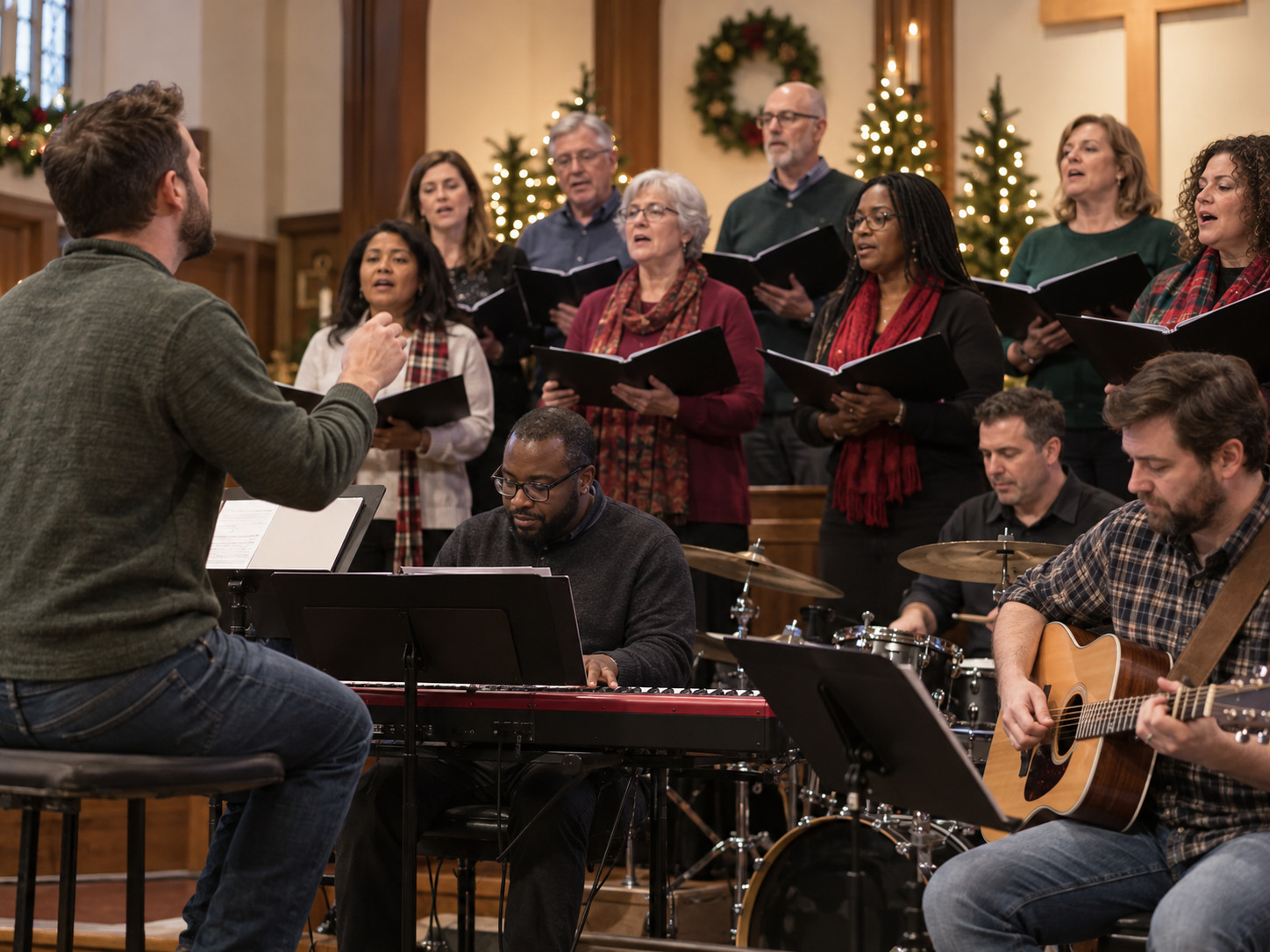 “Hark! The Herald Angels Sing” Should Lift the Room, Not Rush It