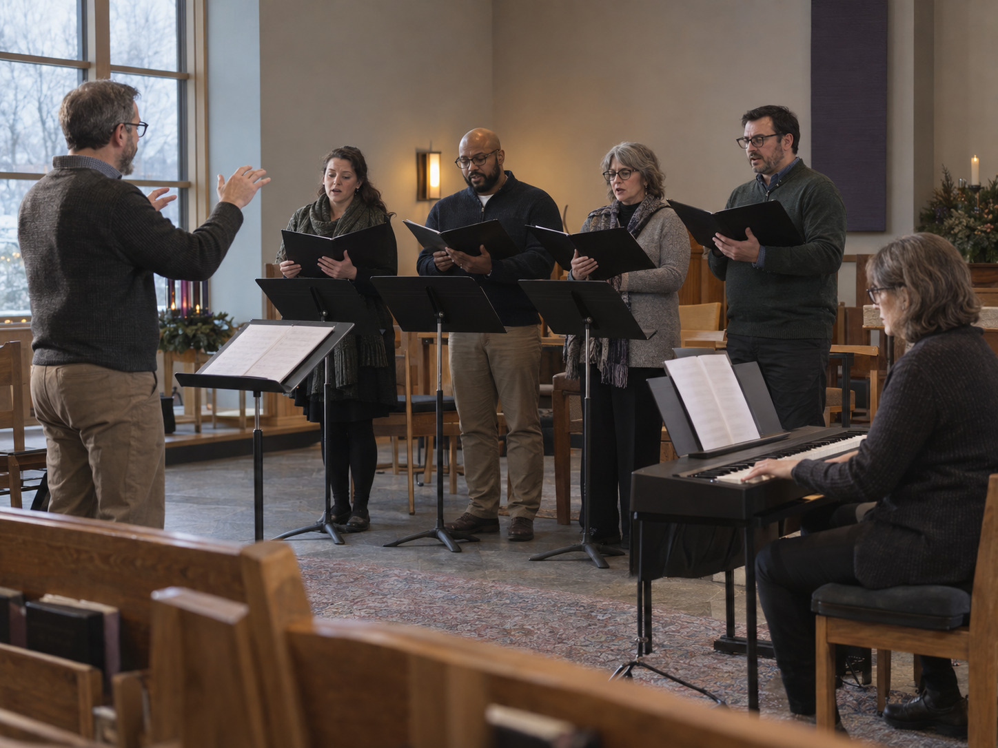 Let the Silence Do Some of the Work in This Advent Hymn